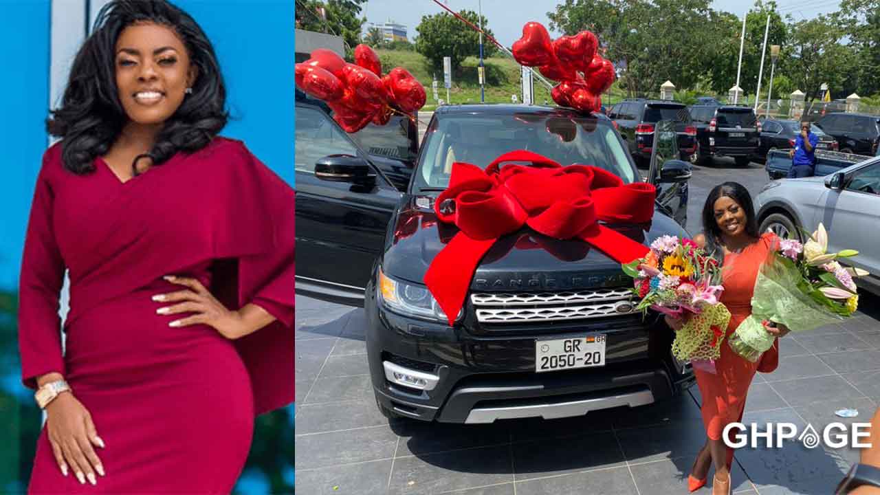 Sakawa guy who allegedly sponsored Nana Aba’s Range Rover takes it back; Warns her not to report to the police
