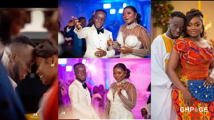 Grid of Akwaboah and new wife