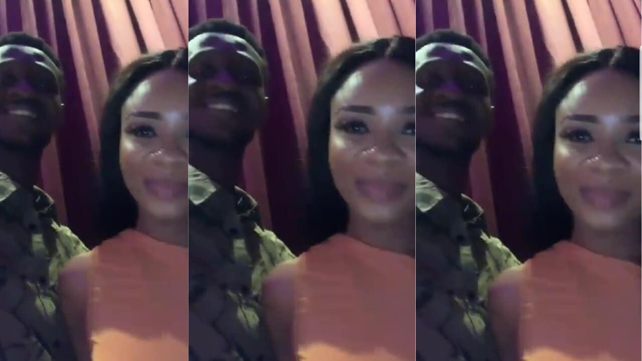Another 'room' video of Serwaa Amihere and Henry Fitz trends