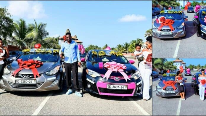 GH man surprises two wives with two cars to strengthen their marriage