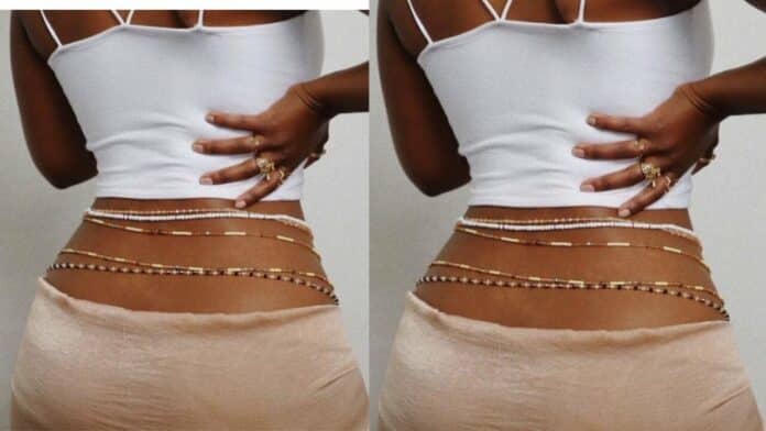 Lady educates men on how to know if their girlfriends' waist beads contain juju