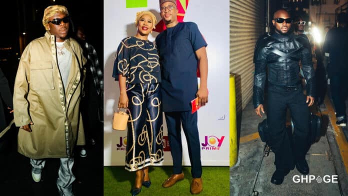 Grid of Stonebwoy-Baba-Sadiq-wife-and-King-Promise