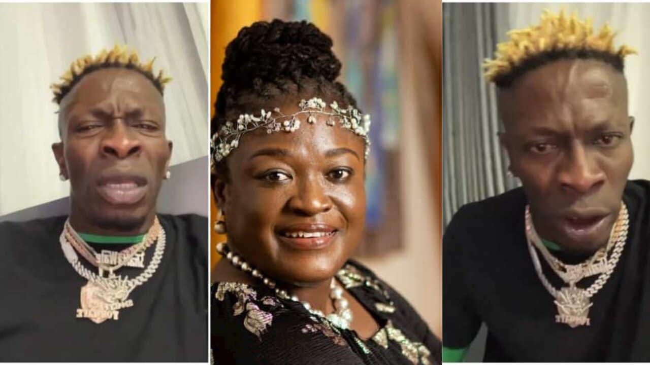 Wagyimi - Angry Shatta Wale insults the dean of students affairs for Legon Professor Roselyn (Video)