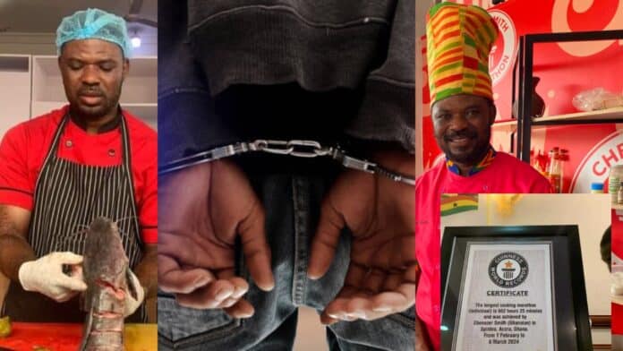 He should be jailed for deceiving the general public - Ghanaians react as GWR confirms Chef Smith's certificate to be fake