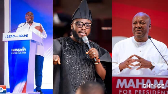 Grid of Dr-Bawumia-Prophet-Bernard-and-John-Mahama