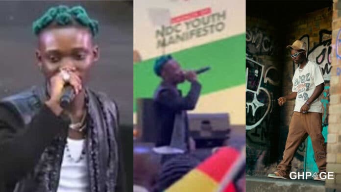 OliveTheBoy performs at NDC event