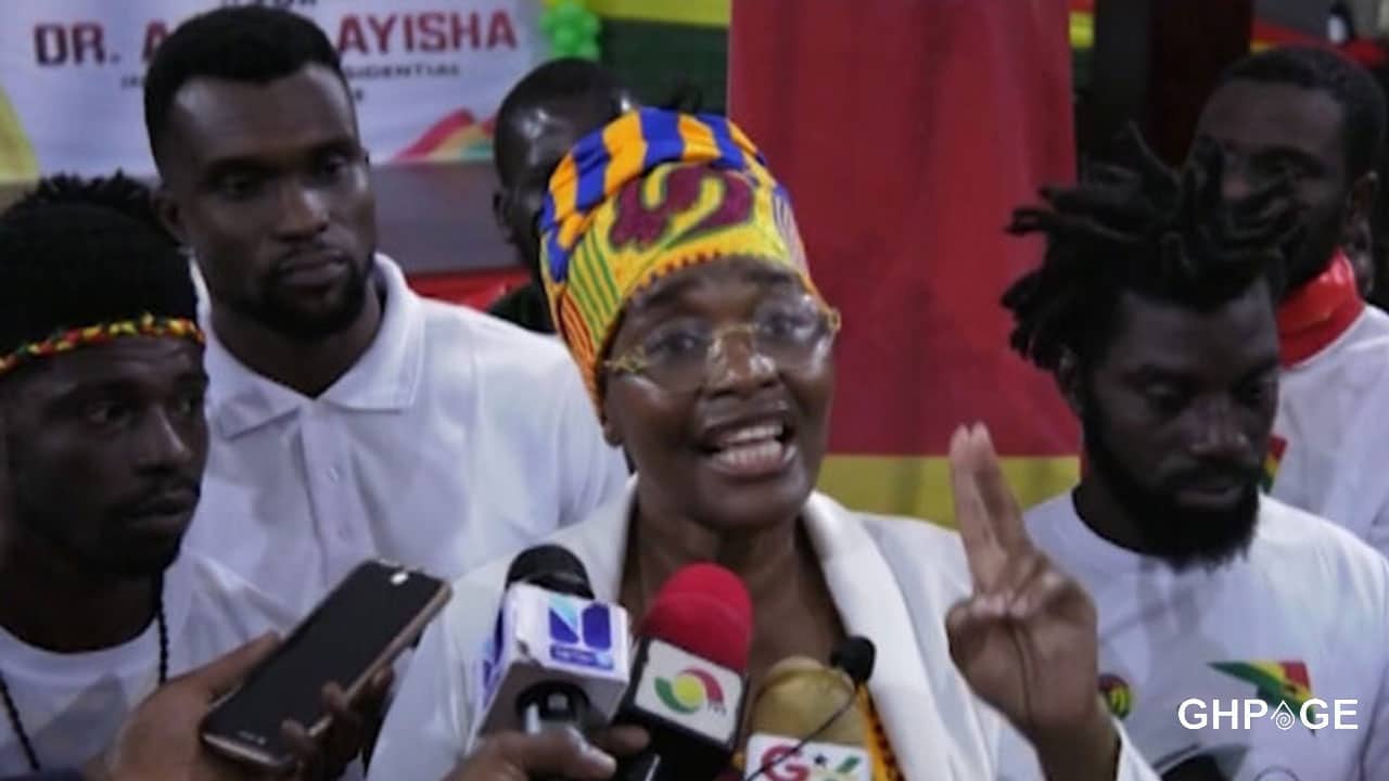 Presidential aspirants forgets to fill her nomination forms - GhPage
