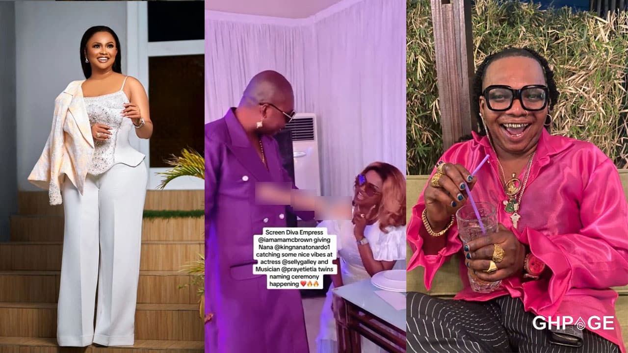 Nana Ama McBrown forgives Nana Tonardo after they met in public