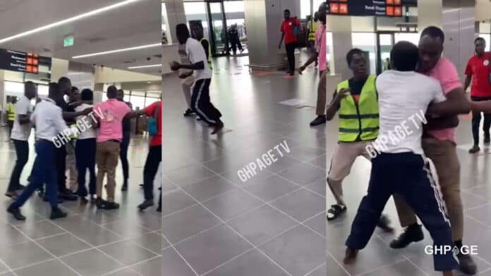 Young man arrested at Airport