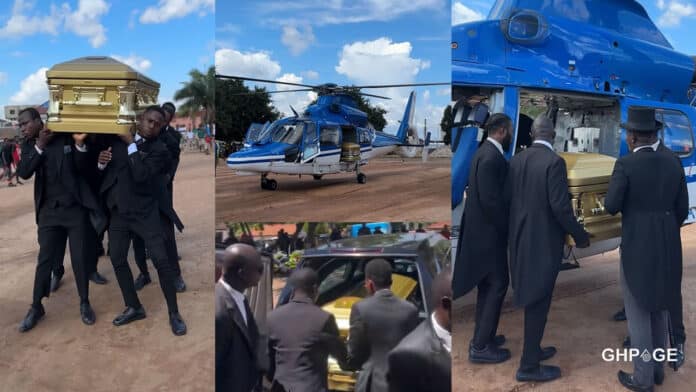 Grid of Kwame Despite mother-in-law burial