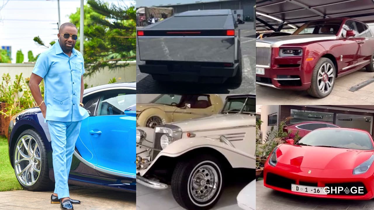 Expensive cars owned by Osei Kwame Despite