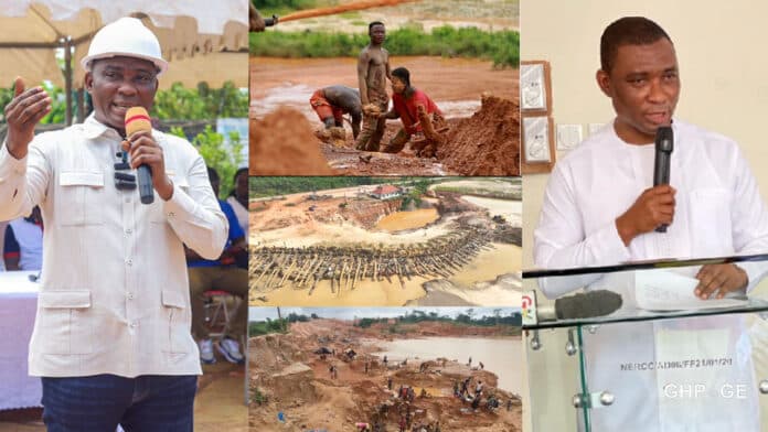 Grid of Mireku-Duker and galamsey