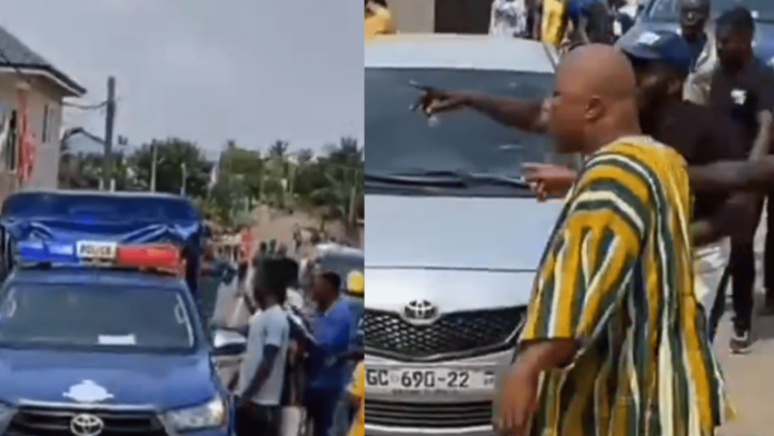 Elections 2024 NPP memeers arrested for thumbprinting several ballot papers for Bawumia