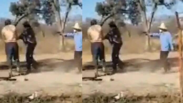 Chinese man shoots African man in his buttocks for stealing gold dump