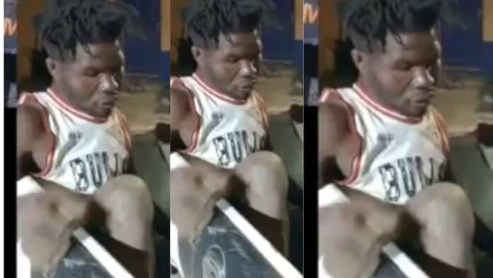 Two sakawa brothers caught with the exhumed body of a 10 year old boy receive merciless beatings
