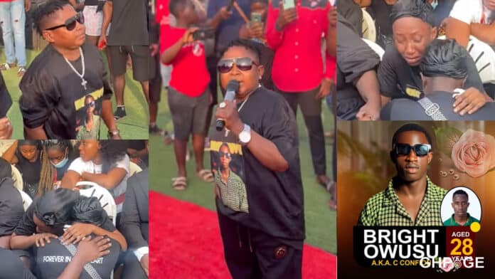 Wayoosi performs at C Confion's funeral