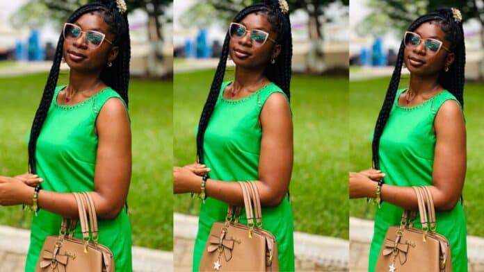 Joana Beautiful female KNUST student was allegdely unalived by her boyfriend