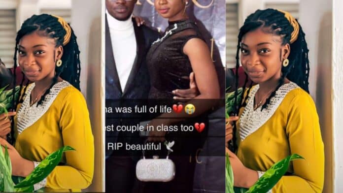 Joana: Photos of the boyfriend who allegedly unalived beatiful KNUST girlfriend surfaces