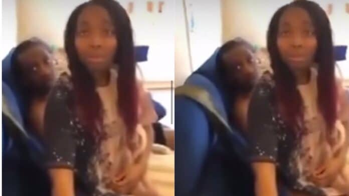 VIDEO Moment wife storms the hotel to discipline husband ontop of his sidechick