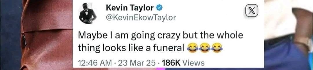 Screenshot of Kevin Taylor’s tweet - GhPage