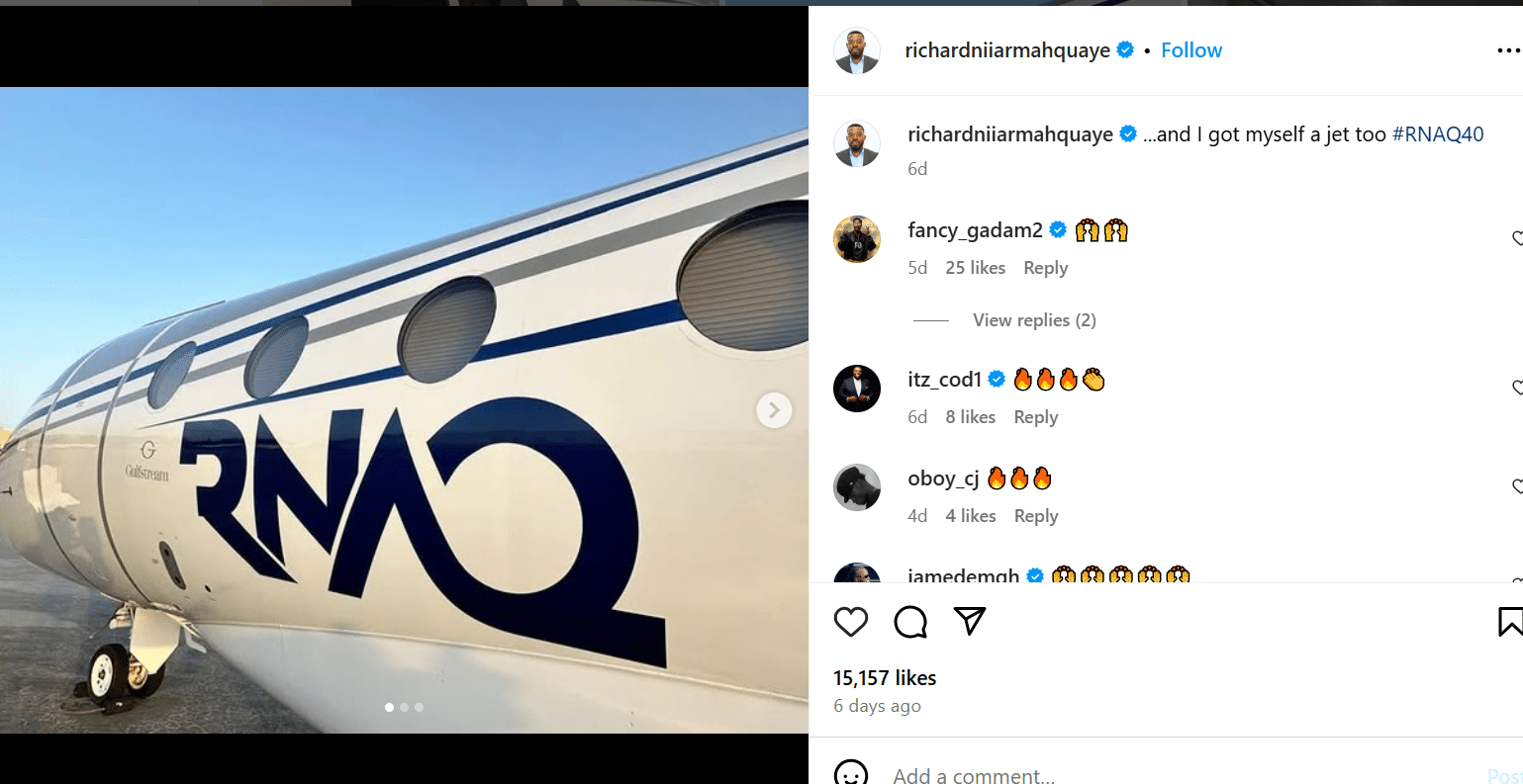 Fake private jet Bills Credit's founder in hot waters as 'air blows his nyash' - GhPage