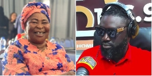 Akua Donkor and Roman father