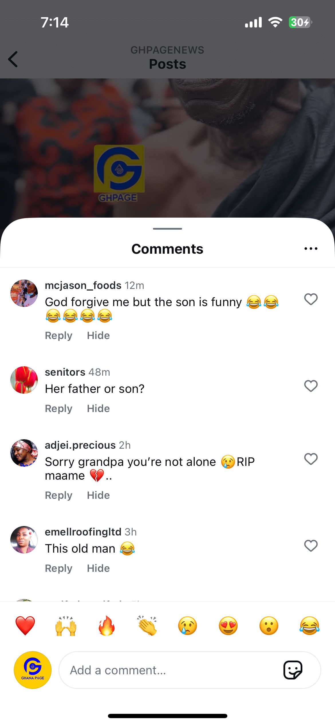 Screenshot of Ghanaians questioning Akua Donkor’s son - GhPage