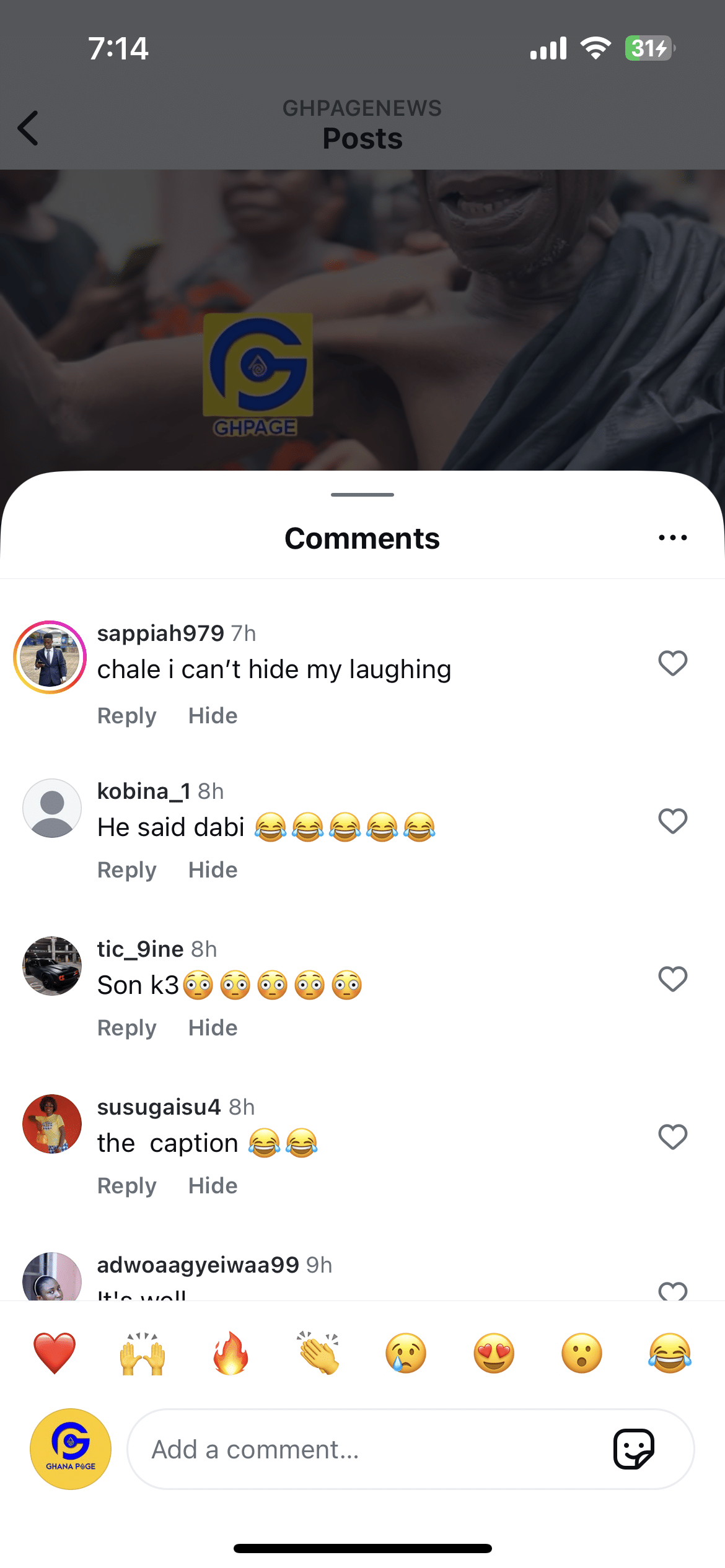 Screenshot of Ghanaians questioning Akua Donkor’s son - GhPage