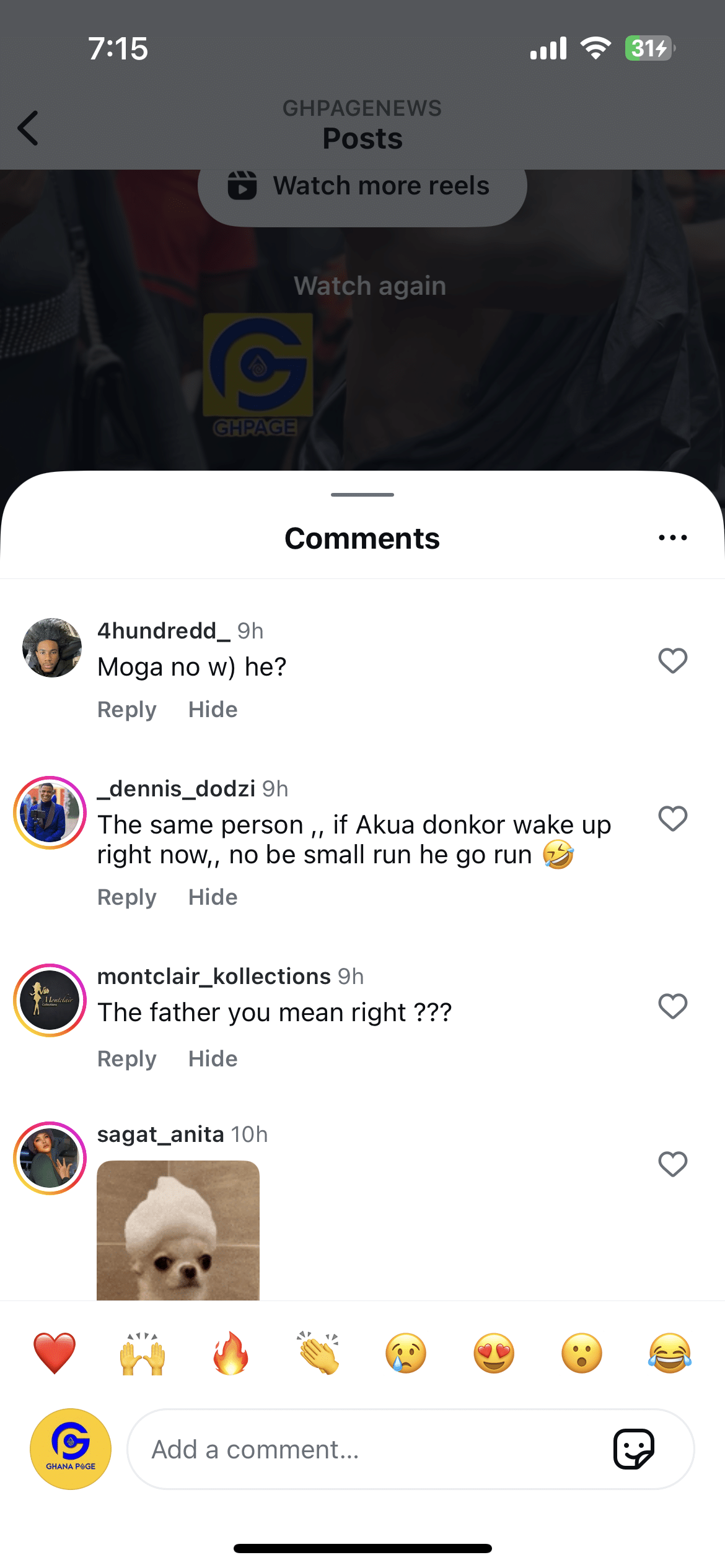 Screenshot of Ghanaians questioning Akua Donkor’s son - GhPage
