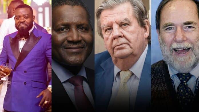 Richard Nii Armah Quaye Dangote and other African billionaires
