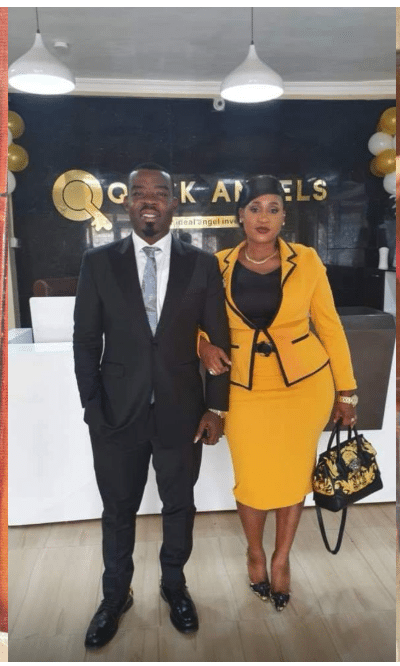 Richard Nii Armah Quaye and his first wife - GhPage