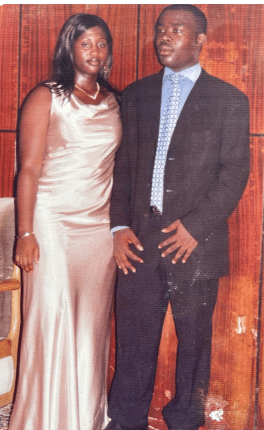Richard Nii Armah Quaye and his first wife - GhPage