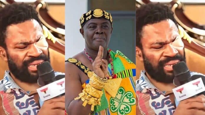 VIDEO Crying Kofi Adomah expresses his complete dissapointment in Dormaahene