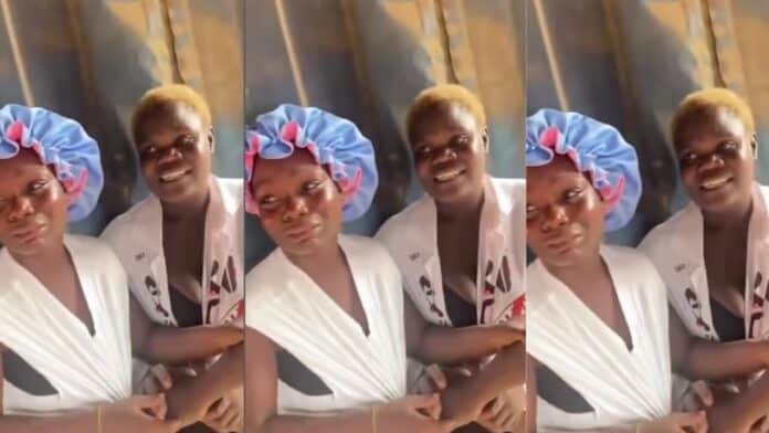 VIDEO Mother & her daughter caught after stealing GHS 1500 from a MoMo agent