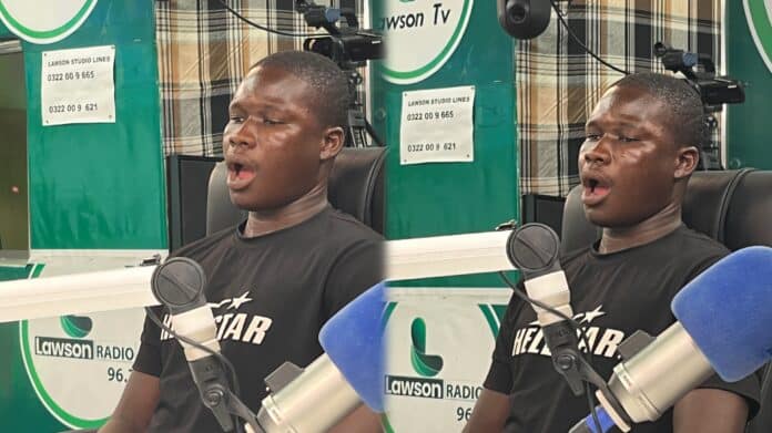 Sick guy on Lawson FM
