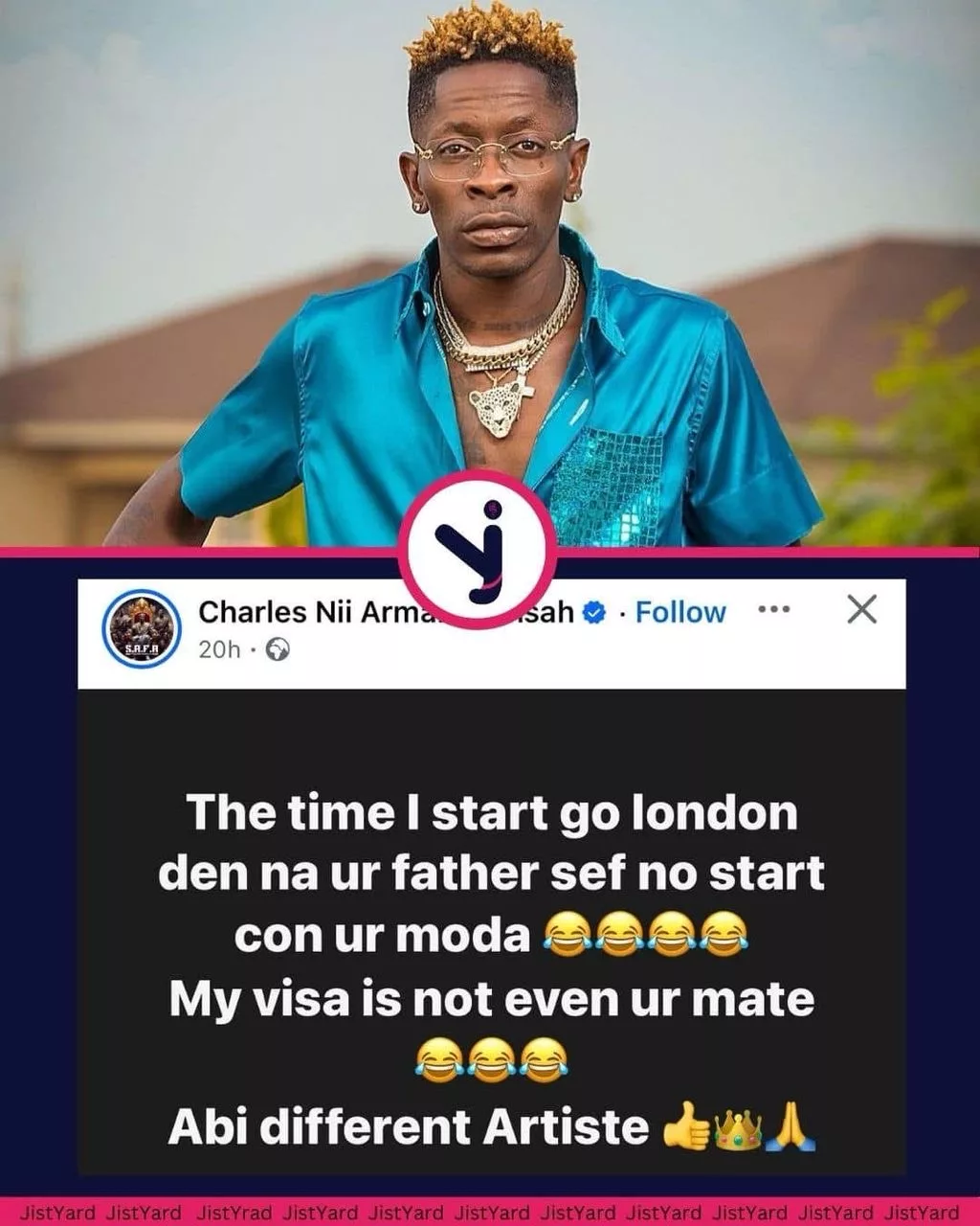 Shatta Wale’s post - GhPage