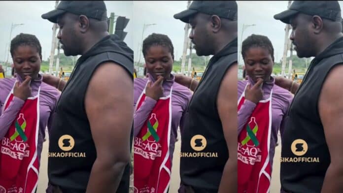 John Dumelo and Kayaaye lady