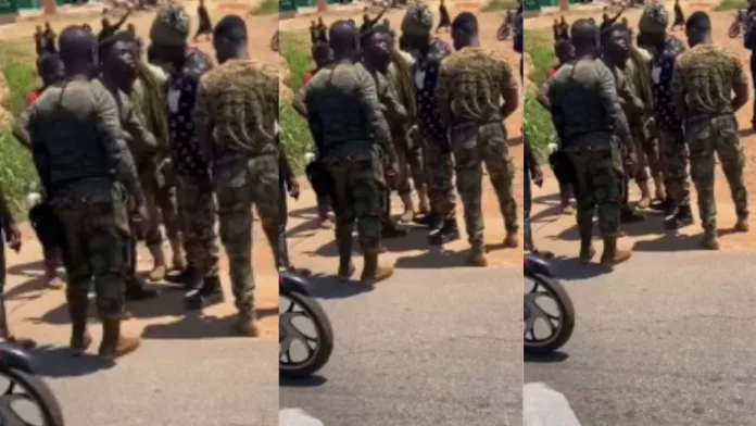 Nyinahin Youths attacking Youths