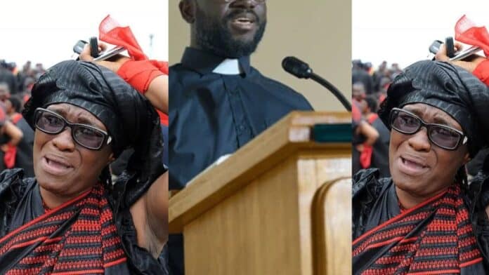 Pastor and Woman crying