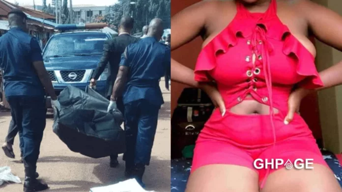 Slayqueen and police carrying corpse