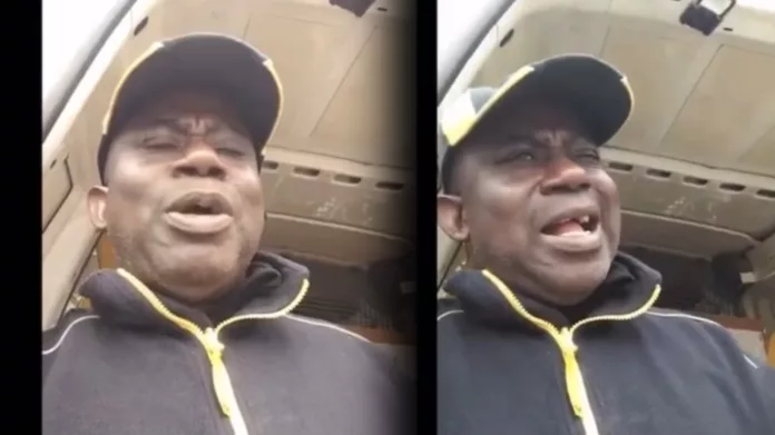 Bitter aged man