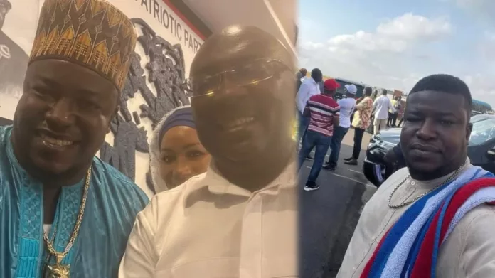 Bawumia and his bodyguard