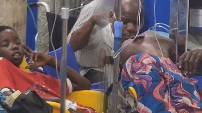 Scene from Teshie hospital