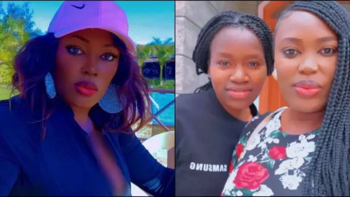 Akinyi Hellen and her sister