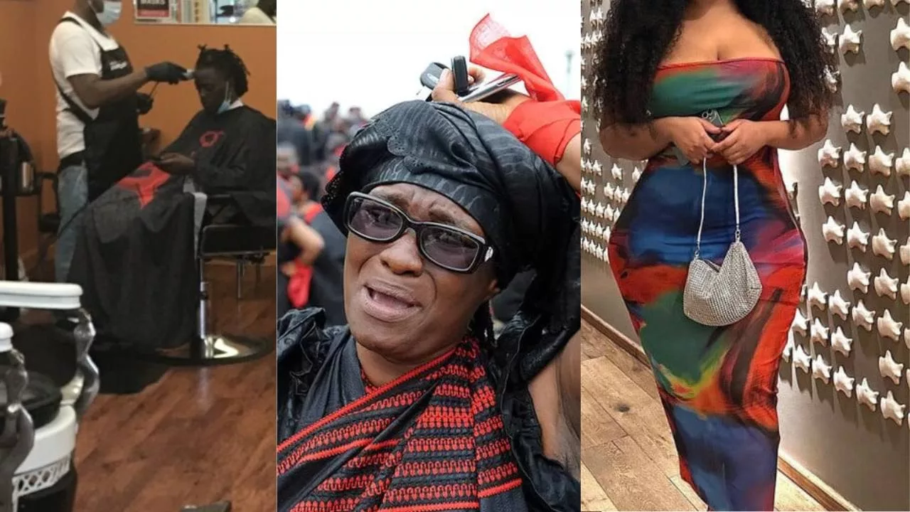 Barber Crying woman and slayqueen Barber Crying woman and slayqueen