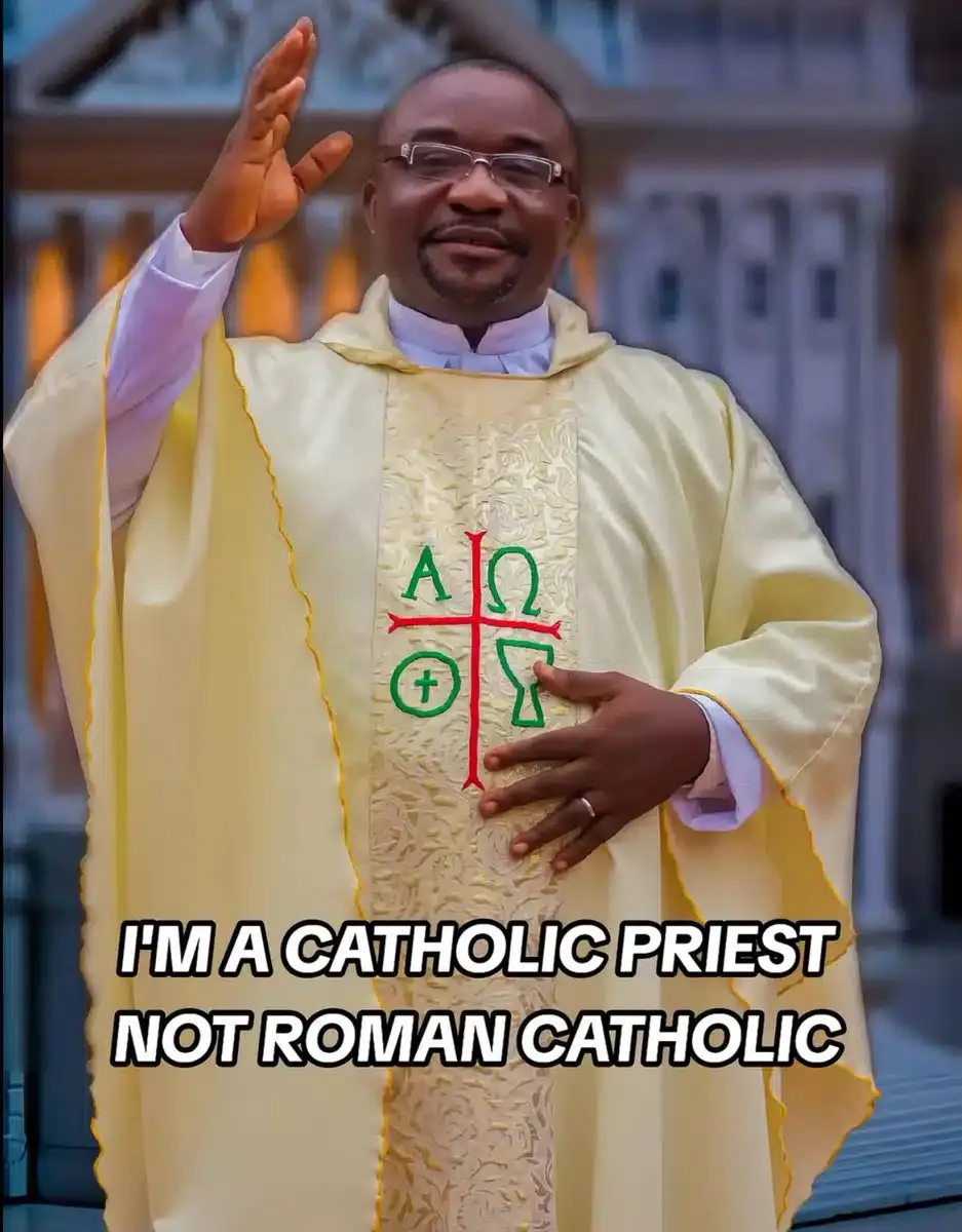 Catholic Priest with his wife and kids 1 - GhPage - GhPage