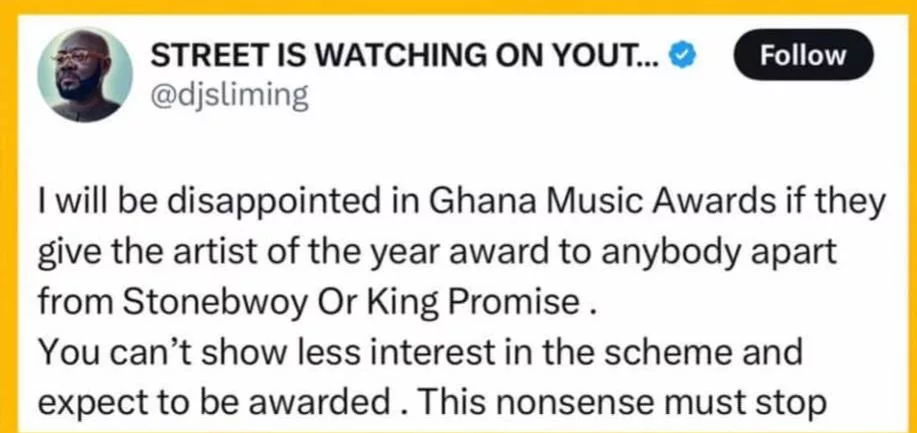 DJ Slim’s post - GhPage