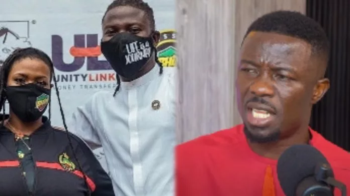 Ayisha Modi, Kwaku Manu and Stonebwoy