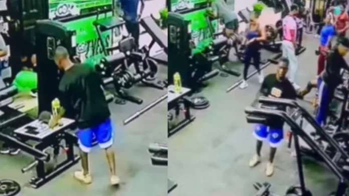 Man in the gym
