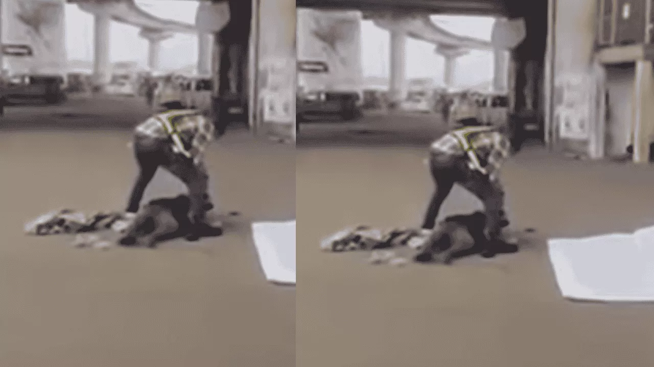 Man hit by a car 